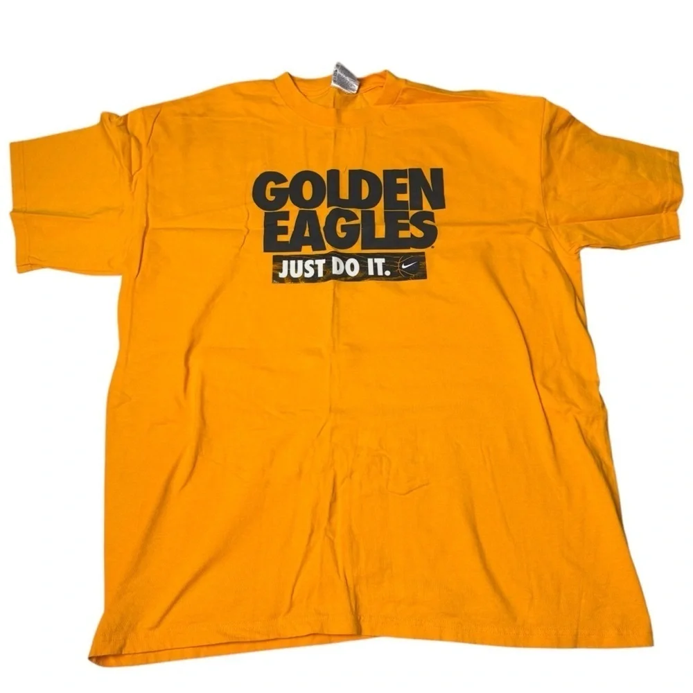 Vintage 90's Nike Marquette shirt Golden Eagles basketball Just do it